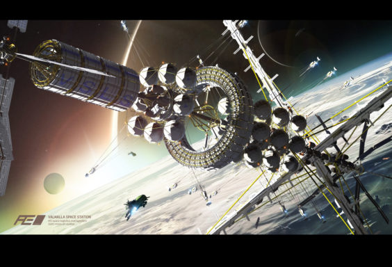 Valhalla Space Station